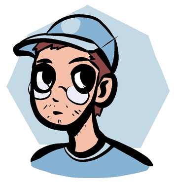 Cartoon portrait of Julian